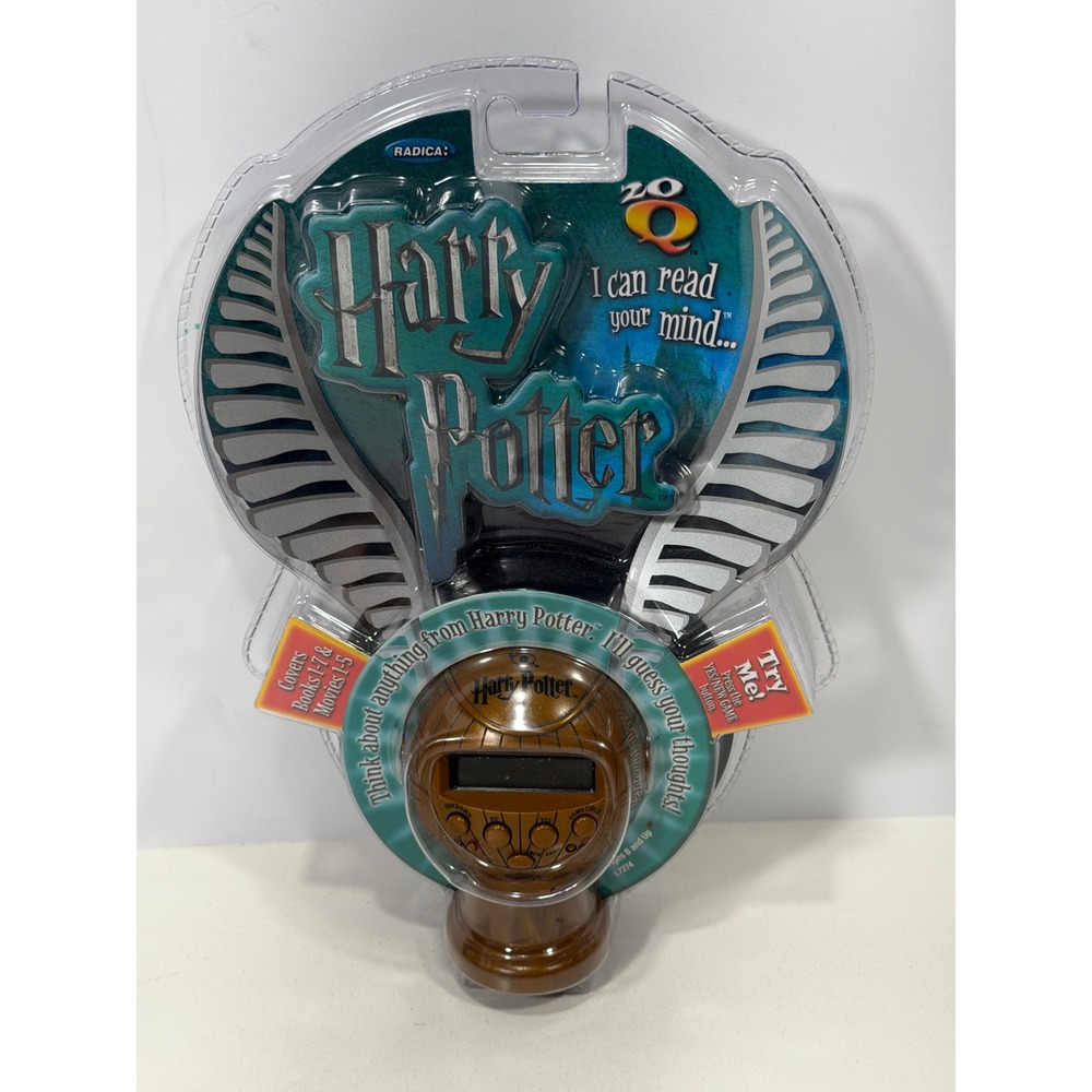 Radica Harry Potter 20Q Electronic Handheld Game Golden Snitch L7274 New 2007